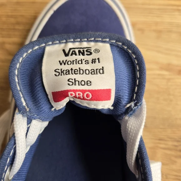 Vans Authentic Pro Stv Navy / Classic White Mens 7 Women 8.5 - Picture 9 of 10